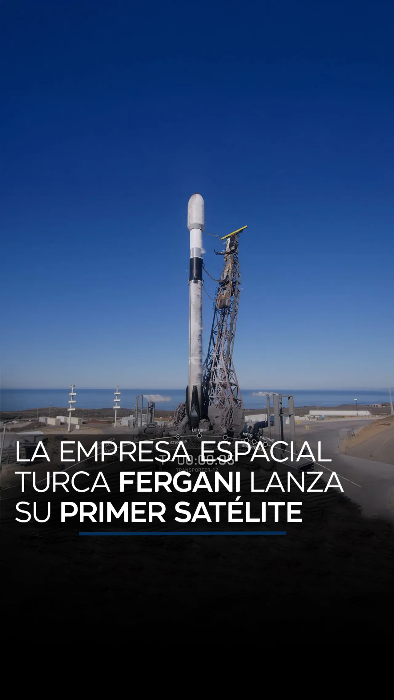 Türkiye da un gran paso en la carrera espacial